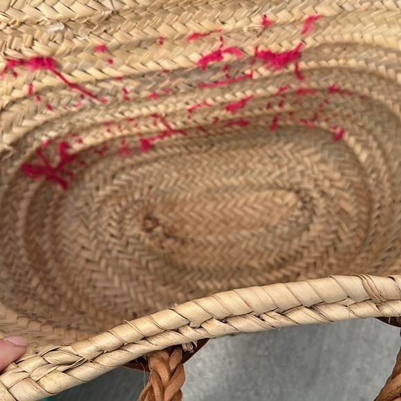 Natural woven beach bag from Italy - Picture 5 of 5